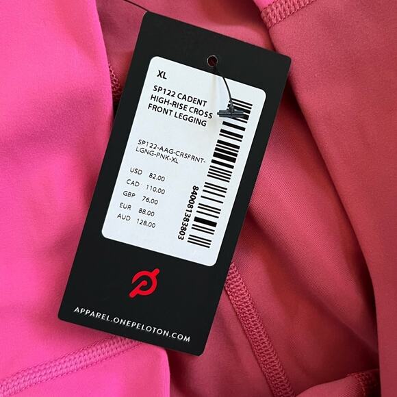NWT PELOTON CADENT HIGH-RISE CROSS FRONT LEGGINGS Women’s XL - Picture 5 of 12